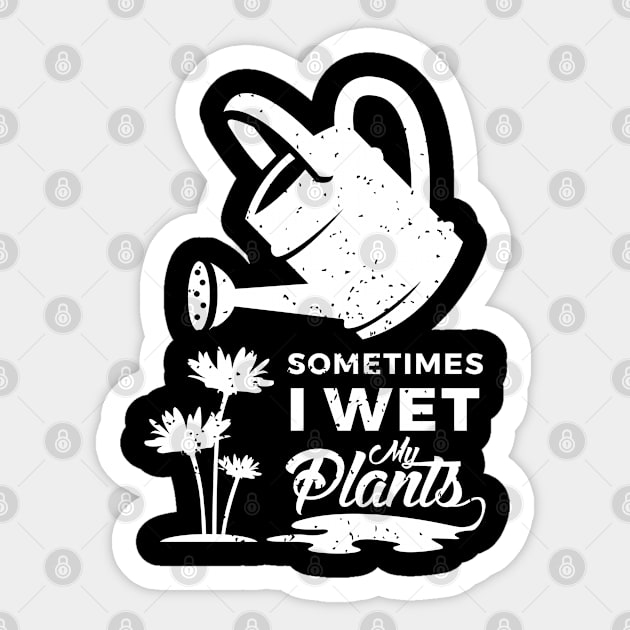 Gardening TShirt for A Garden And Plant Lover Sticker by AlleyField